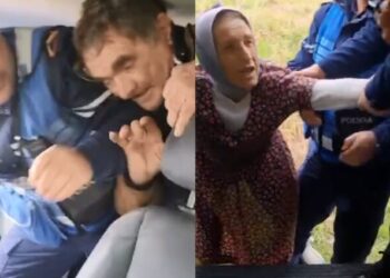 Denoncimi me VIDEO: Policia tërheq zvarrë banorët, IMT iu prish tokën me ullishte