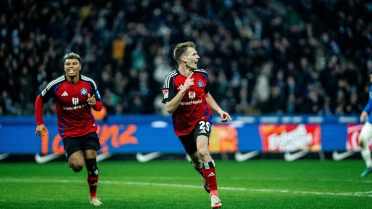 Emir Sahiti shënon golin e parë në kampionat, i dhuron fitoren Hamburgut