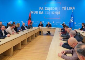 Protesta e 8 shkurtit, Berisha mbledh drejtuesit politikë të PD, shpalos qëllimin e tubimit të thirrur