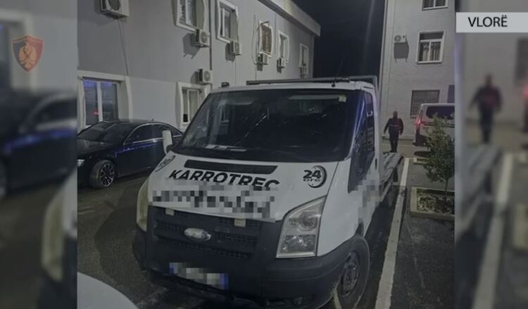 Tentoi të vidhte një automjet me karrotrecin e tij, arrestohet 31-vjeçari në Vlorë