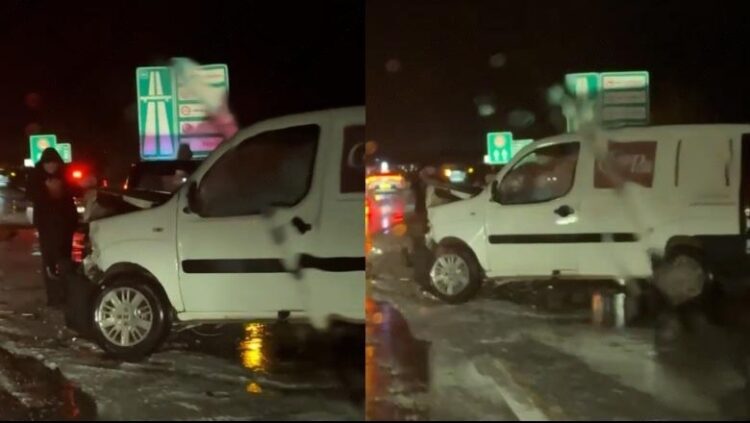 Aksident në rrugën Levan-Vlorë, përplasen 3 makina
