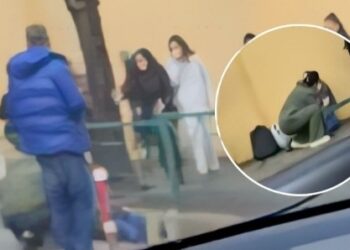 Aksidenti pranë ambasadës amerikane në Tiranë, automjeti humbi kontrollin dhe përplasi dy persona