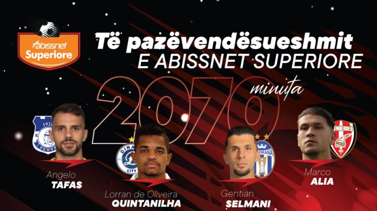 Të pazëvendësueshmit e “Abissnet Superiore”, vetëm katër lojtarë kanë luajtur çdo minutë në 23 javë të kampionatit