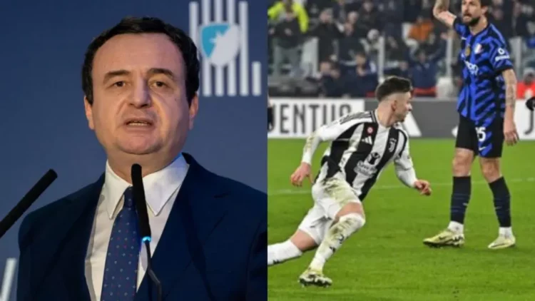 Ndodh gjatë ndeshjes në Itali, komentatori ofendon rëndë Albin Kurtin (Video)