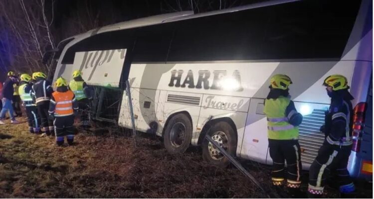 Aksidentohet autobusi me shqiptarë në Kroaci, dy të lënduar