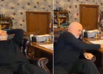 Arrestimi i Veliajt/ ‘’Fu*k you’’, kryeministrin Rama nuk e mbajnë nervat dhe godet tavolinën