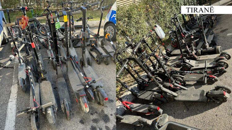 Shiste monopatina dhe bicikleta elektrike të vjedhura, arrestohet 27-vjeçari në Tiranë (Emri)