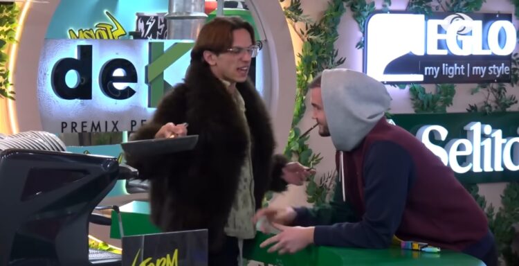 Vserlo në mes të debatit me Shkëlzenin hedh ushqimin në dysheme!