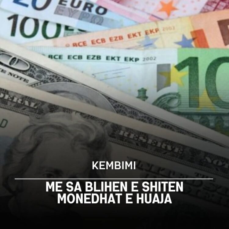 Këmbimi valutor sot/ Me sa lekë blihen e shiten valutat kryesore, çfarë ndodh me monedhat e tjera