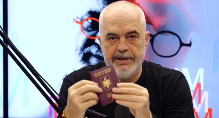 Rama vijon propagandën: Votoni masivisht PS, që më 2030 të keni pasaportën europiane