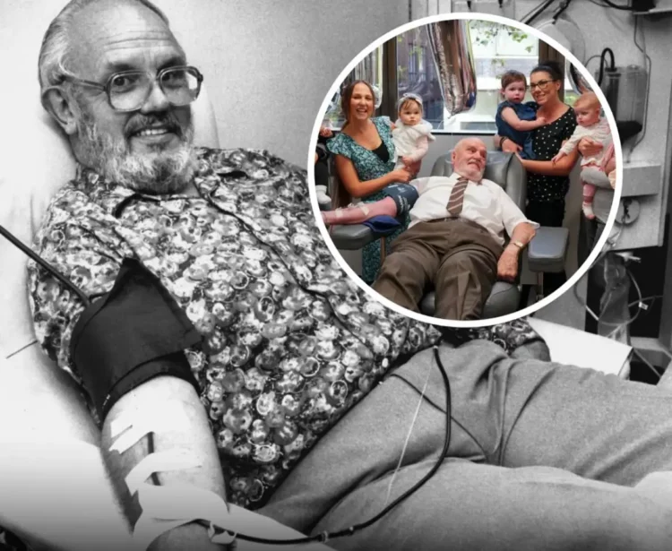 Shpëtoi 2.4 milionë foshnja duke dhuruar gjak, ndërron jetë “njeriu me krahun e artë”