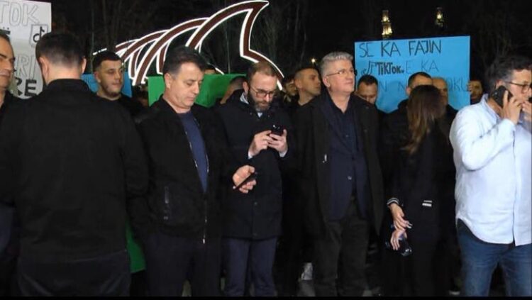 Protesta për TikTok, kreu i të rinjve demokratë: Mbyllja e rrjetit social bëhet për sigurinë elektorale të Ramës