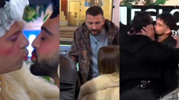 Brenda 24 orëve, Laerti puth në buzë Gjestin dhe Aldon! Banorët vënë në dyshim orientimin e tij seksual?