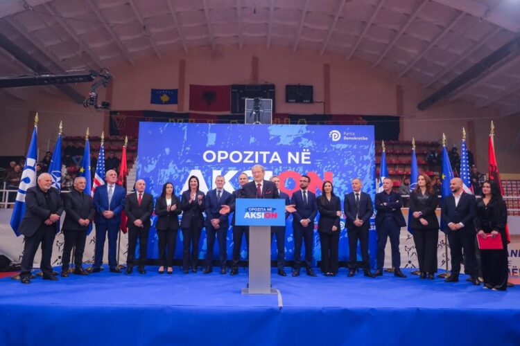 Berisha në Shkodër, prezanton programin dhe kandidatët: Asnjë votë për Tom Doshin dhe Lulzim Bashën