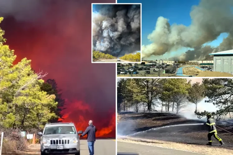 Zjarr i madh në Long Island të New York, guvernatori shpall gjendjen e jashtëzakonshme