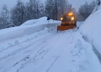Dimri nuk po ikën/ Mbi 30 cm borë në zonat e Shkodrës, ja si paraqitet situata në rrethe