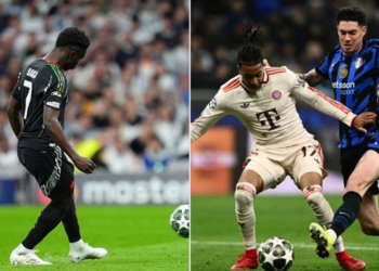 Champions, Interi dhe Arsenali kualifikohen në gjysmëfinale