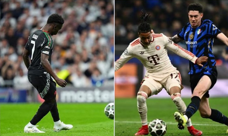 Champions, Interi dhe Arsenali kualifikohen në gjysmëfinale