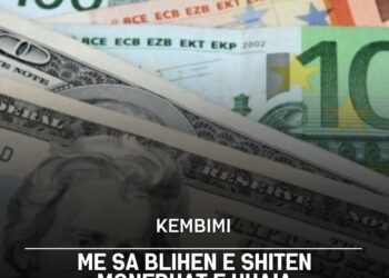 Kursi i këmbimit 16 prill