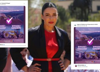 Shkelja e ligjit zgjedhor, BIRN: Ministrja Balluku i përdor faqet e institucioneve si ‘mur’ për posterat e fushatës