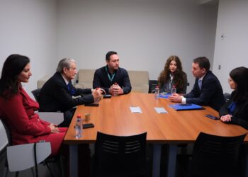 Berisha takon zëvendëspresidentin e PPE: Diskutuam rëndësinë e zgjedhjeve në Shqipëri…