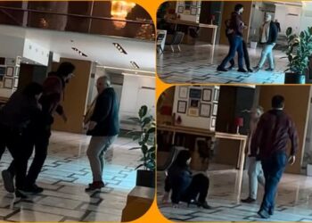 Sherr në Tiranë, Ilir Demaliaj godet me shqelm Kujtim Gjuzin! (Video)