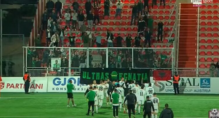 Egnatia eliminon Partizanin dhe do të përballet me Dinamon në finalen e Kupës