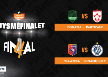 “Final 4”/ Hidhet shorti i gjysmëfinaleve: Egnatia përballet me Partizanin, Vllaznia gjen Dinamon
