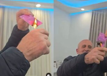 Minatori i Bulqizës djeg teserën e PS-së: Po të jetë burrë, Rama të vijë këtu…