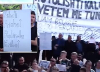 “Fshati prishet dhe Belinda krihet”, banorët e Hotolishtit protestojnë për projektin e rrugës