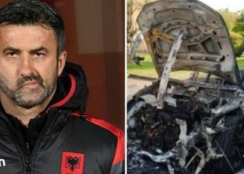 Ish-trajnerit të Kombëtares së Shqipërisë i digjet makina, ja çfarë dyshon policia…