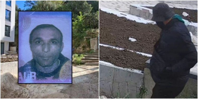 Me kapele dhe maskë/ Del foto e një prej autorëve të vrasjes së 58-vjeçarit në Vlorë