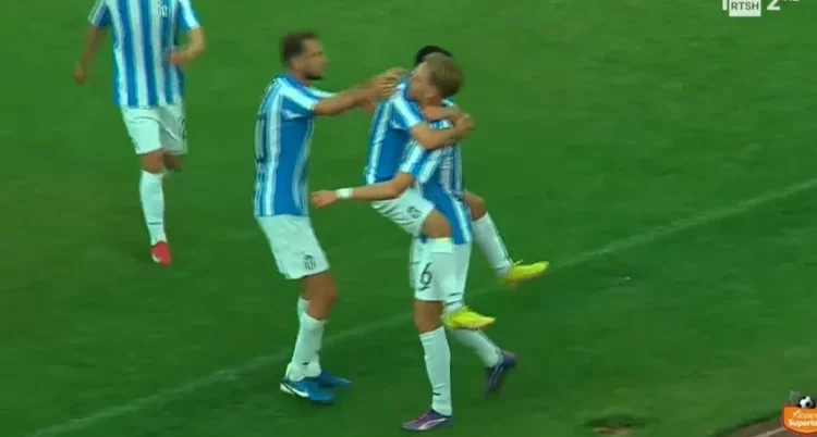 Gol në frymën e fundit, Tirana fiton ndaj Pogradecit dhe qëndron në Superiore (video)