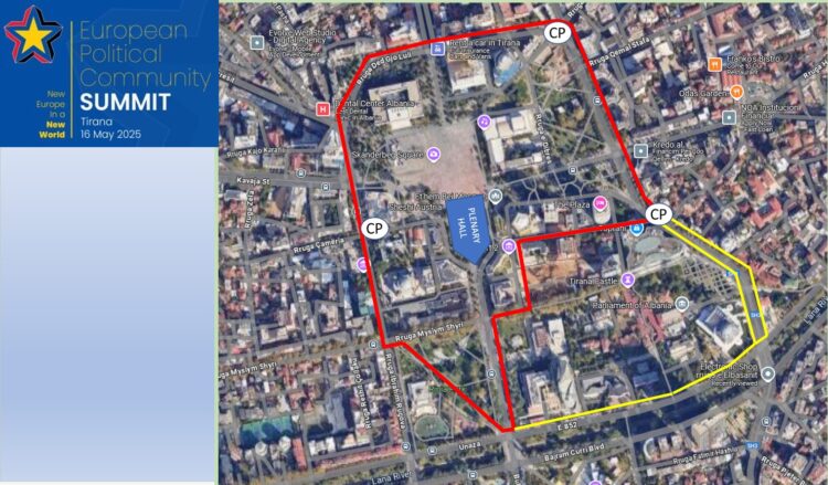 Pas “Giro D’Italia”, Tirana bllokohet sërish për Samitin e BE/ Ja rrugët ku ndalohet kalimi