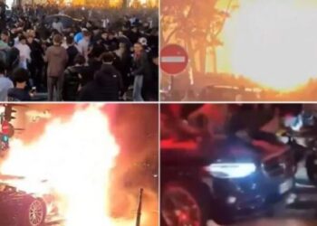 Video – Paris, makina futet mes tifozëve të PSG-së që po festonin kalimin në finalen e CHL! 3 persona në spital