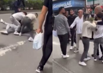 Video – Sherri me policin në Tiranë, arrestohet i riu