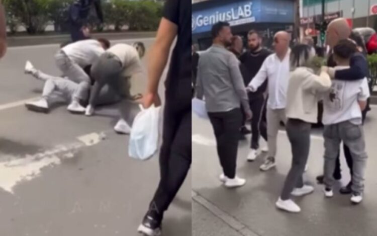 Video – Sherri me policin në Tiranë, arrestohet i riu