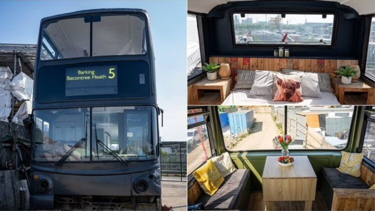 FOTO/ 45-vjeçari shndërron autobusin e vjetër në apartament modern