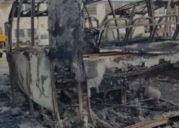 Zjarr në parkun e autobusëve në Lushnjë! Shkrumbohen katër prej tyre, ja dyshimet e para