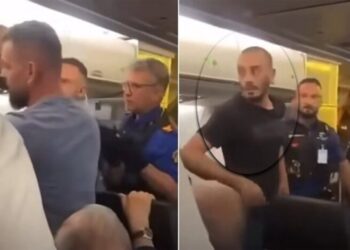 Panik gjatë fluturimit Gjenevë-Prishtinë! Shqiptari tenton të hapë derën e avionit