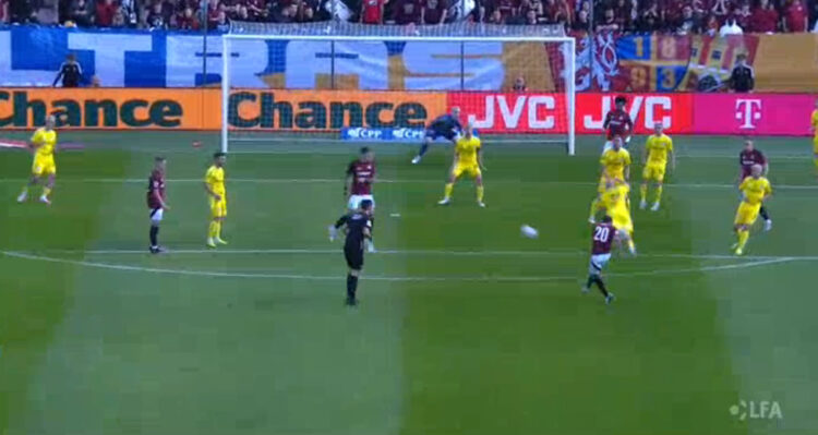 VIDEO/ Supergol nga distanca për Qazim Laçin, mesfushori kuqezi mban skuadrën në garën për Europën