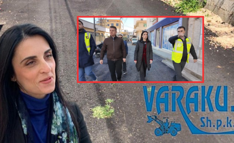 Emiriana Sako i xhiron 350 MLN lekë Shpëtim Varakut para zgjedhjeve për asfalt elektoral, me ofertën më të shtrenjtë