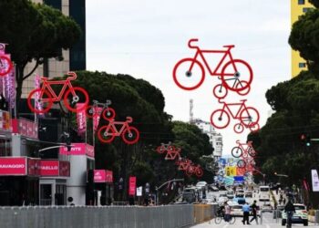 Dita e dytë e “Giro d’Italia” në Tiranë, njihuni me oraret dhe akset rrugoreqë do të bllokohen