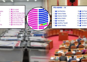 EMRAT/ Kush janë kandidatët më të votuar në listën e hapur për qarkun e Tiranës?