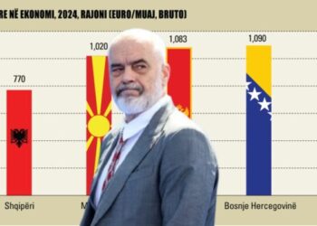 Gara e humbur për pagat/ Në Shqipëri arrin 770 euro, por në rajon i ka kaluar 1000 euro në muaj