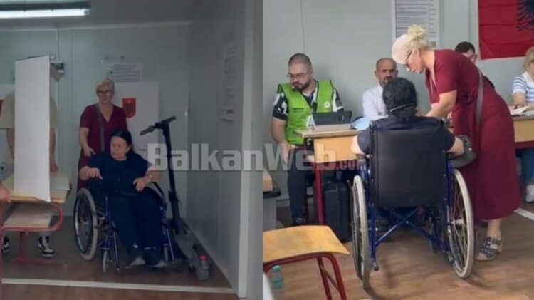 VIDEO/ Në Yzberisht votohet në kontenier, personat me aftësi të kufizuar probleme më infrastukturën