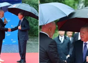 Atletet e bardha të Ramës i tërhoqën vëmendjen edhe Erdoganit, ja çfarë i tha