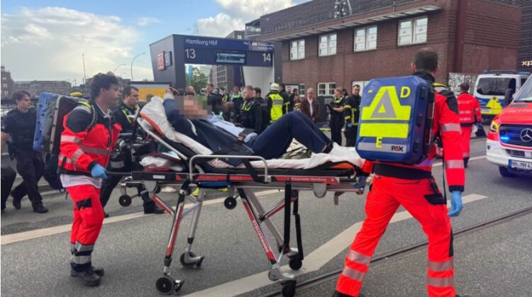 Sulm me thikë në stacionin e trenit, 12 të plagosur në Gjermani