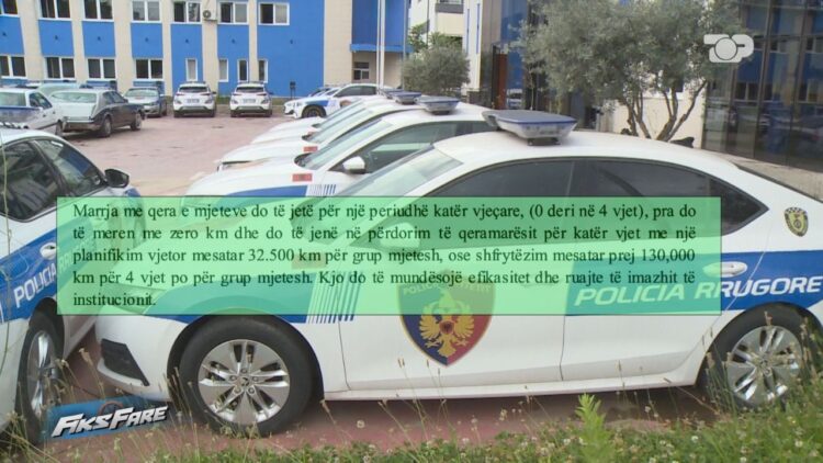 Tenderi i çuditshëm i Policisë së Shtetit: 38 mijë euro për të marrë 1 makinë me qira!