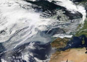 “Copernicus”: Tymi nga zjarret në pyjet kanadeze mbërrin në Evropë